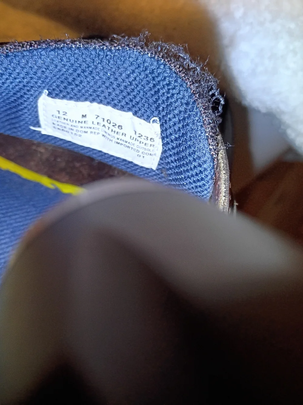 Timberland Brown Leather Boat Shoes with Navy Lining